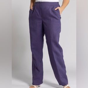 Selection plus size NWT by Ulla Popken linen pants